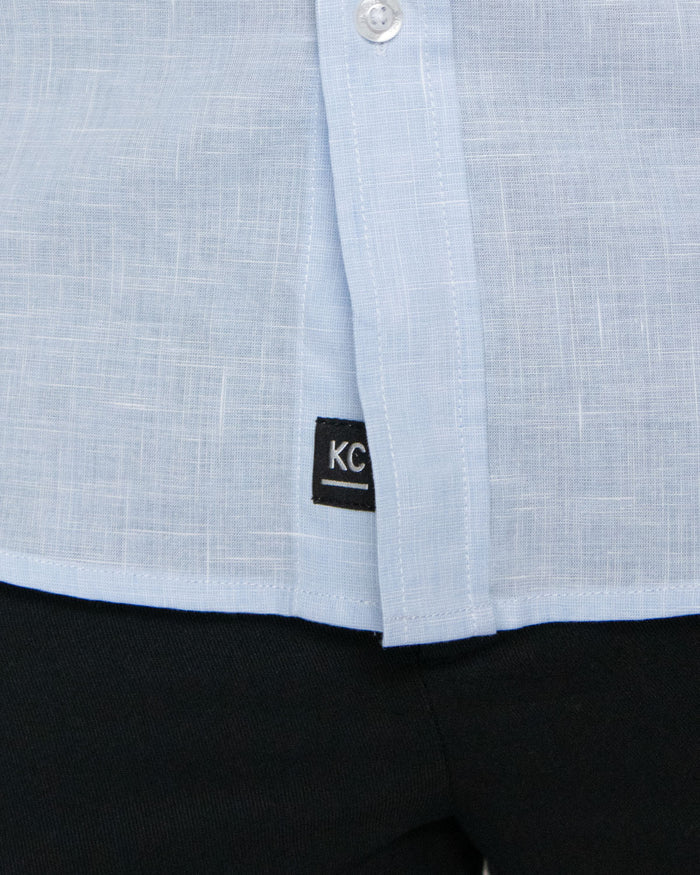 Camisa casual manga larga para hombre