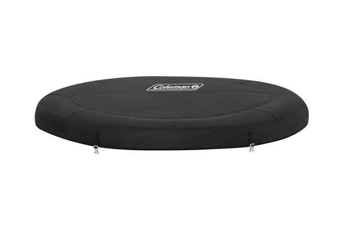 Coleman SaluSpa Hollywood Luxe AirJet Hot Tub Top Leatheroid Cover Replacement, Black