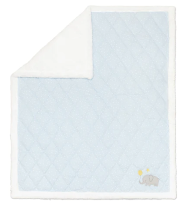 Living Textiles | Stroller Blanket | Mason Elephant