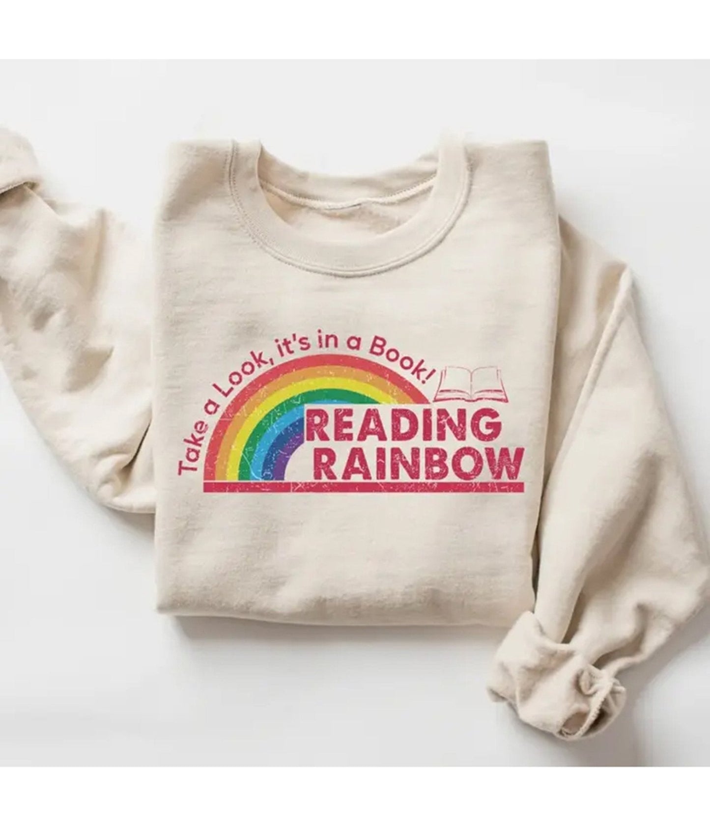 Reading Rainbow Unisex Sweatshirt