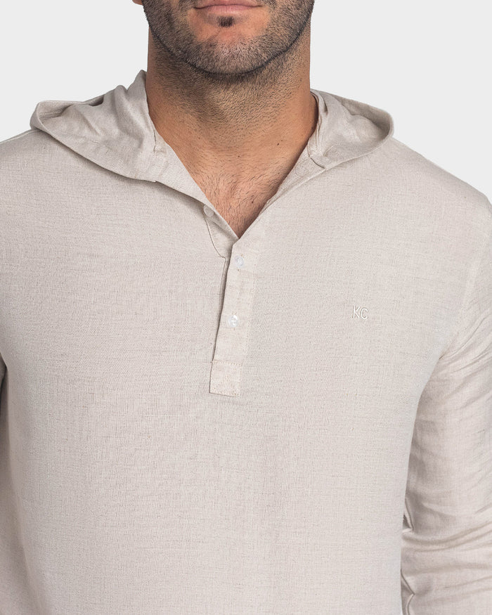 Suéter casual de lino para hombre