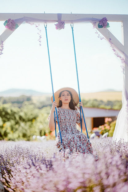 Watercolor Garden ~ Nightingale Dress