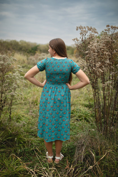 Once a Queen ~ Mini Folklore Dress