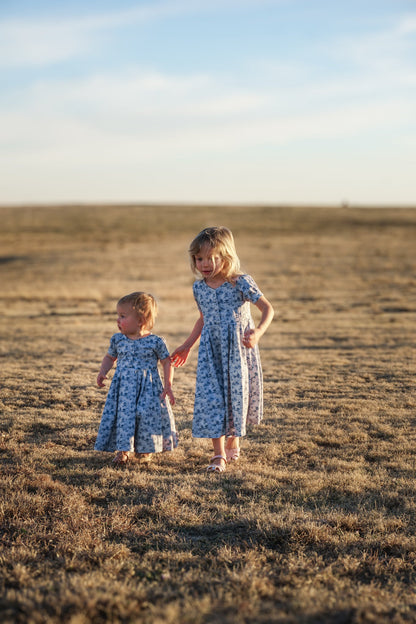 Bluebell Pastures ~ Mini Meadowcourt Dress