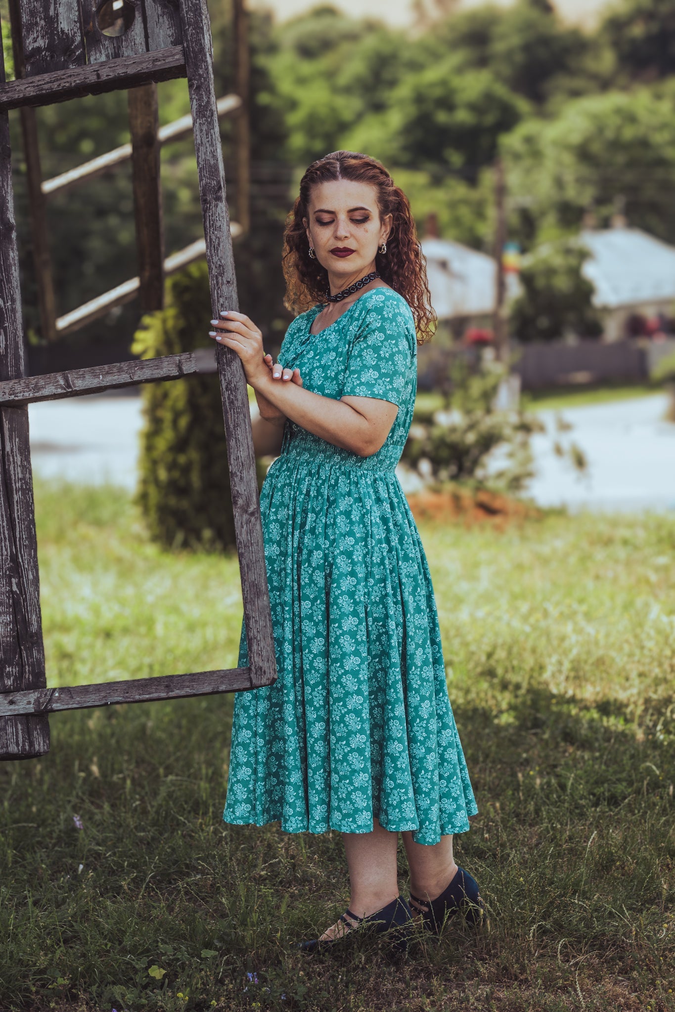 Fern River ~ Folklore Dress
