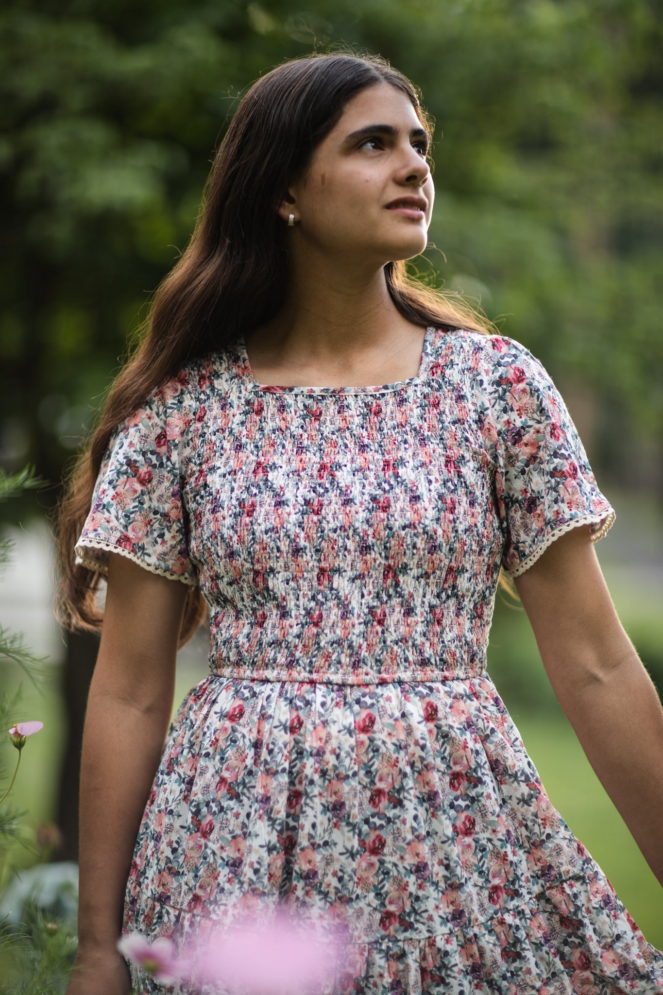 Watercolor Garden ~ Nightingale Dress