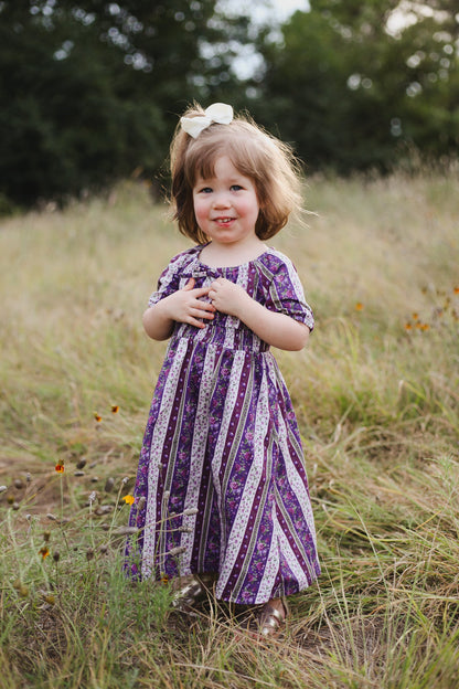 Antique Amethyst ~ Mini Folklore Dress
