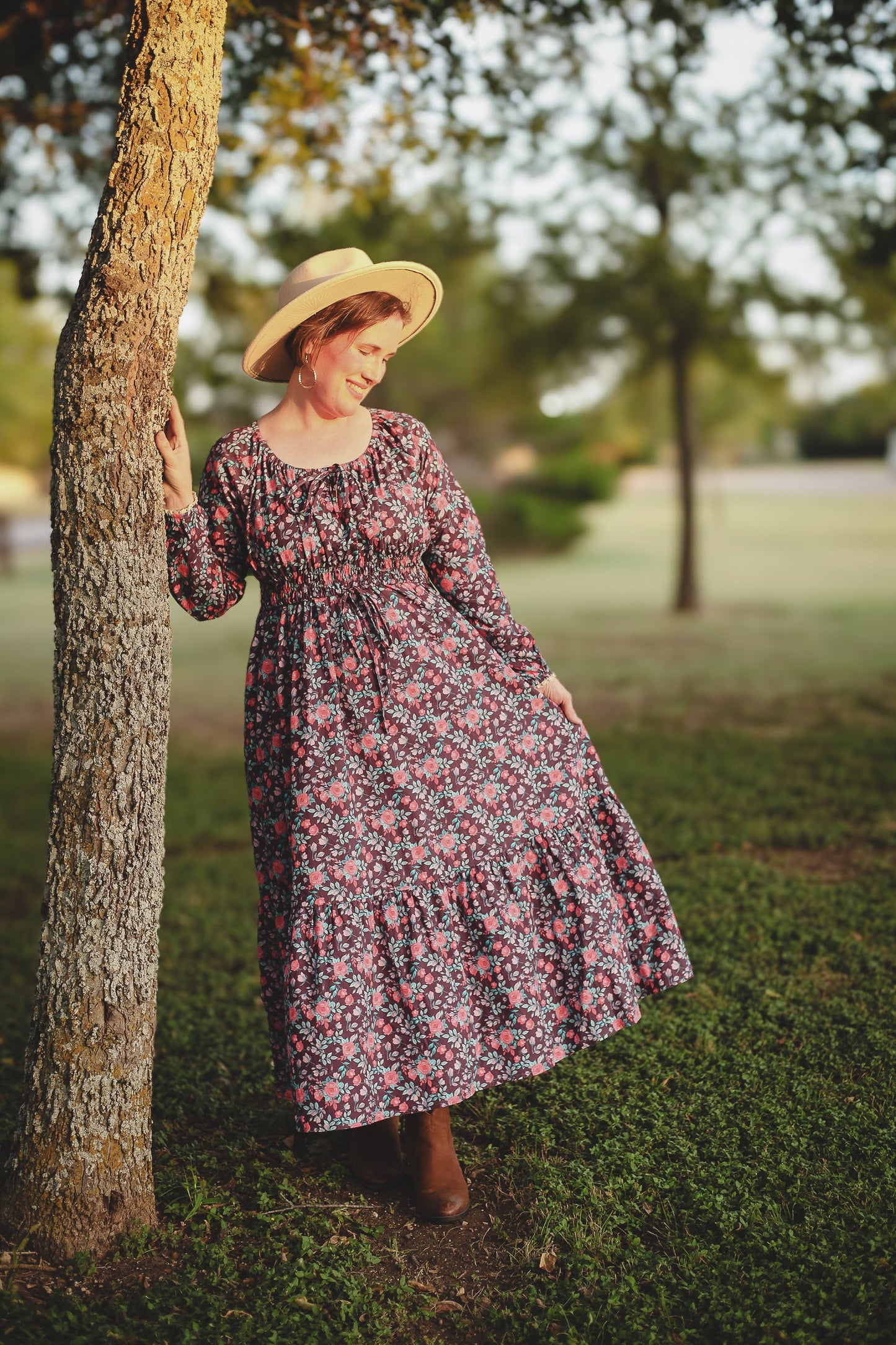 Mahogany Rose ~ Abilene Midi
