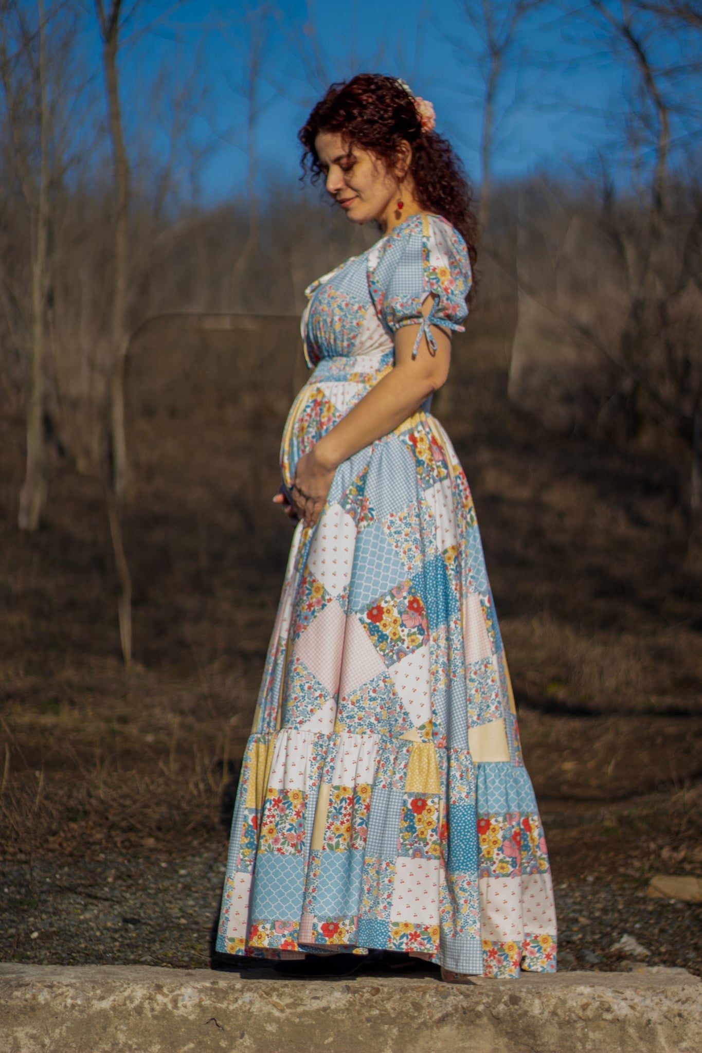 Cottage Calico ~ Folklore Maxi