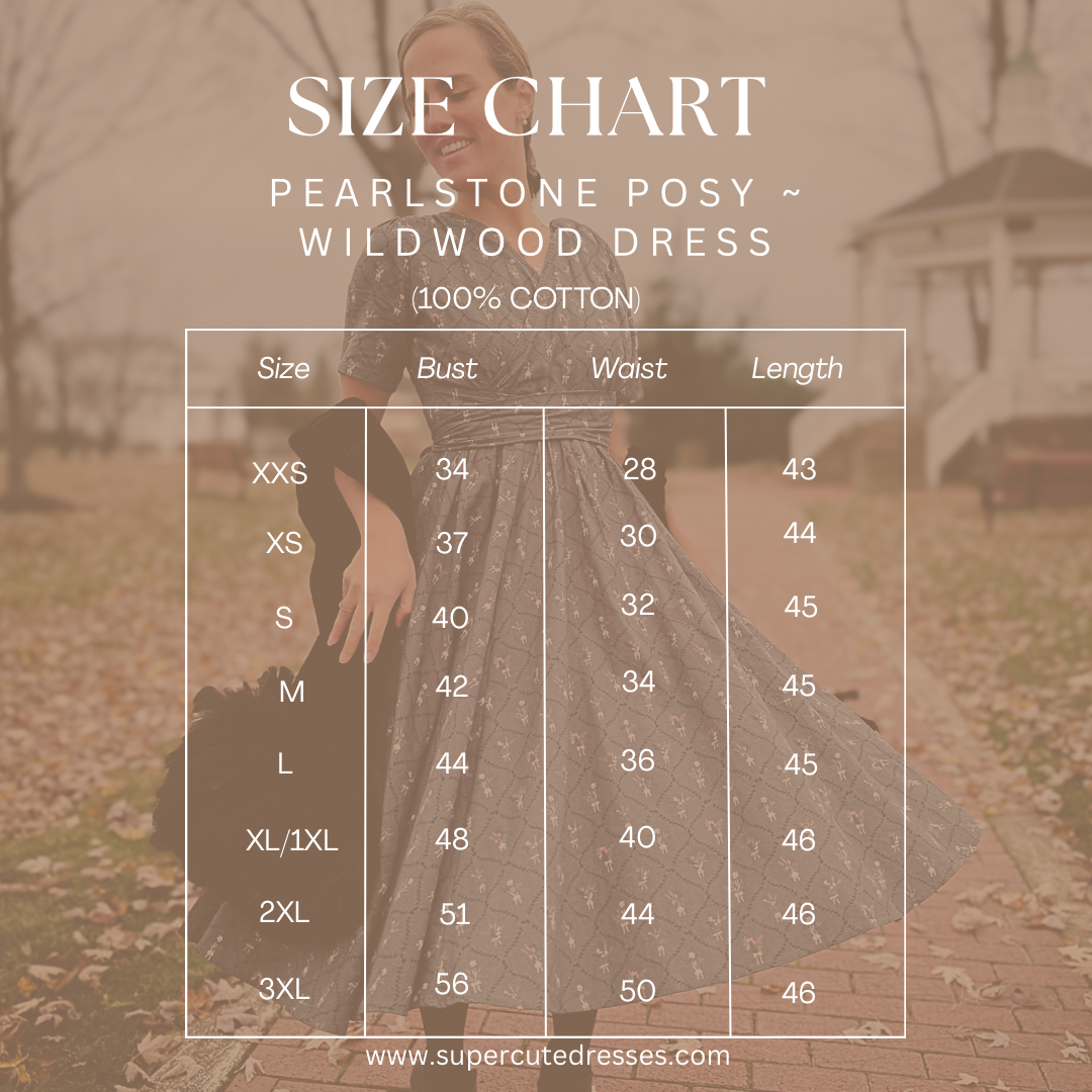 Pearlstone Posy ~ Wildwood Dress