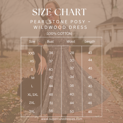 Pearlstone Posy ~ Wildwood Dress