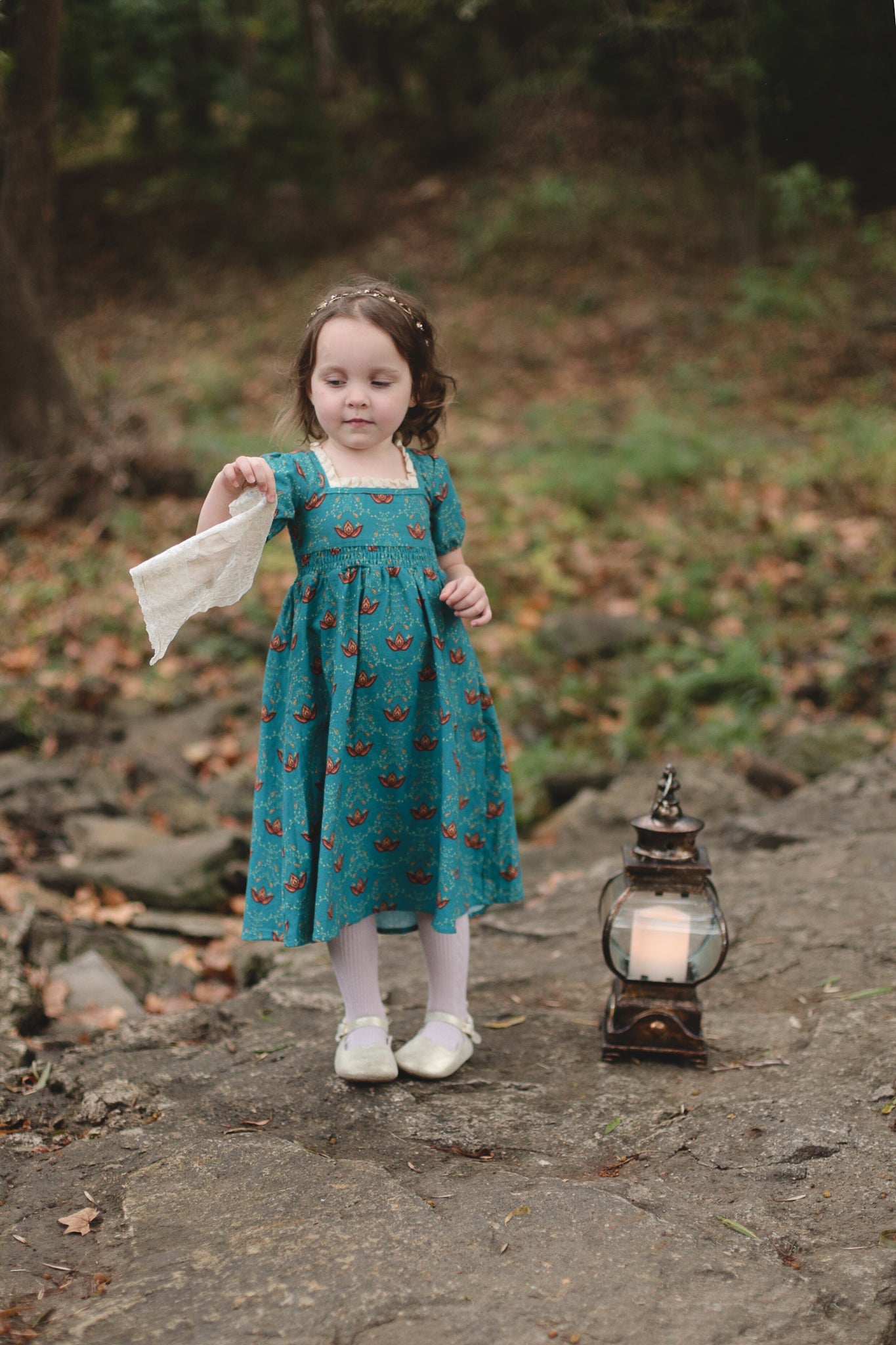 Once a Queen ~ Mini Folklore Dress