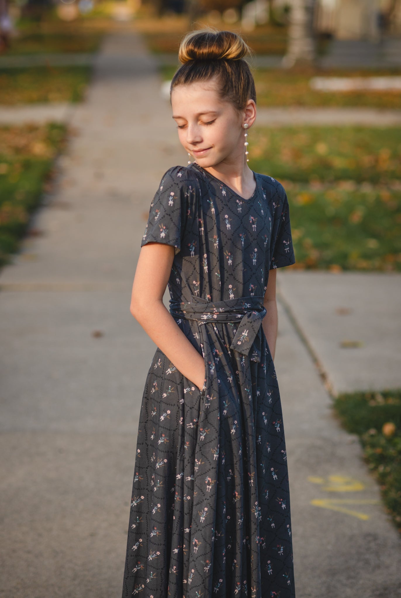 Pearlstone Posy ~ Mini Wildwood Dress