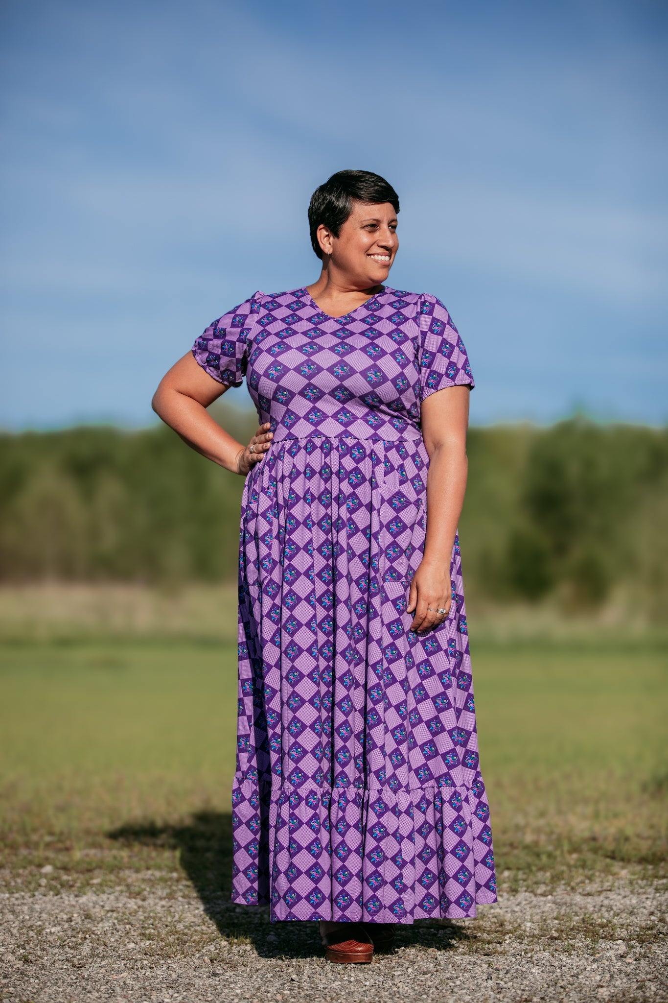 Mountain Laurel ~ Canterbury Patch Maxi