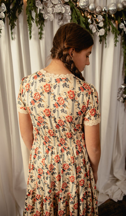 Camellia Carol ~ Mini Hearthside Dress