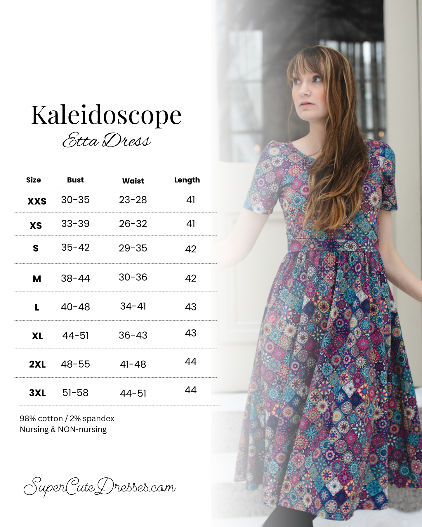 Kaleidoscope ~ Etta Dress