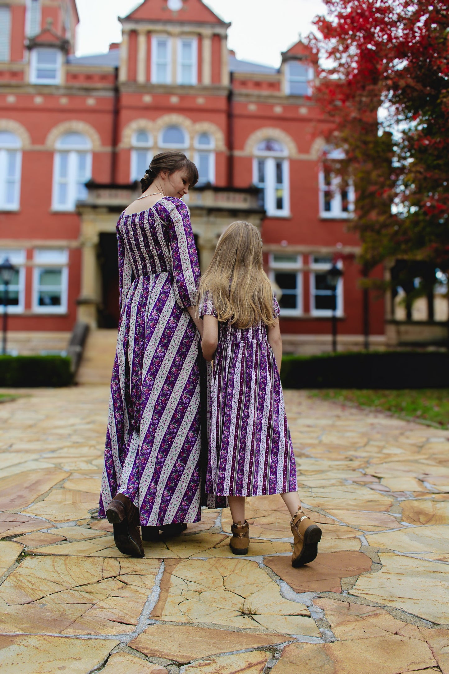Antique Amethyst ~ Mini Folklore Dress