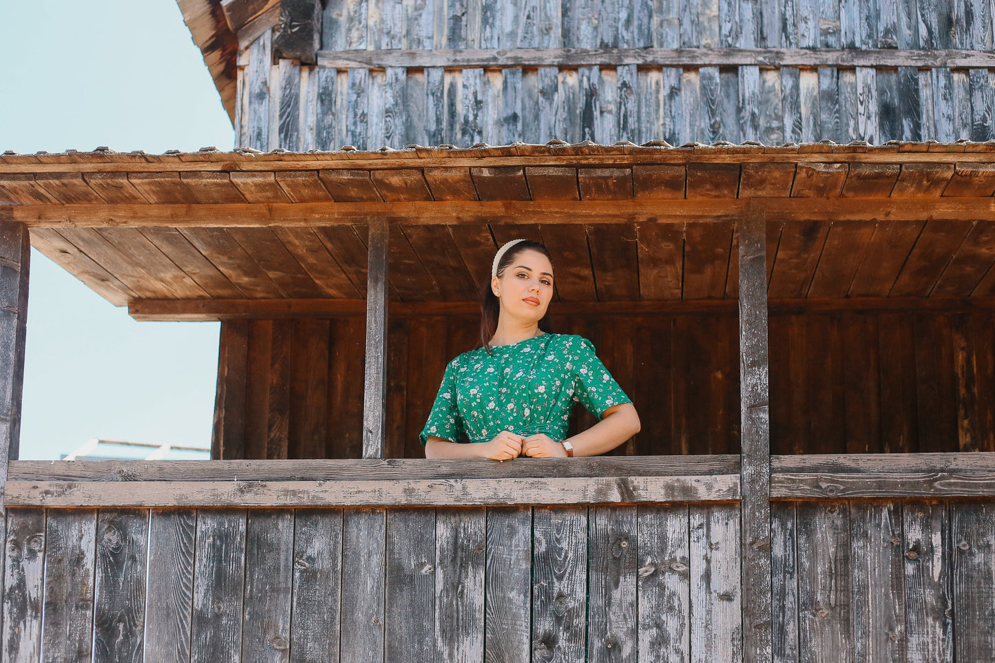 Greenvale Gossamer ~ Wildwood Dress