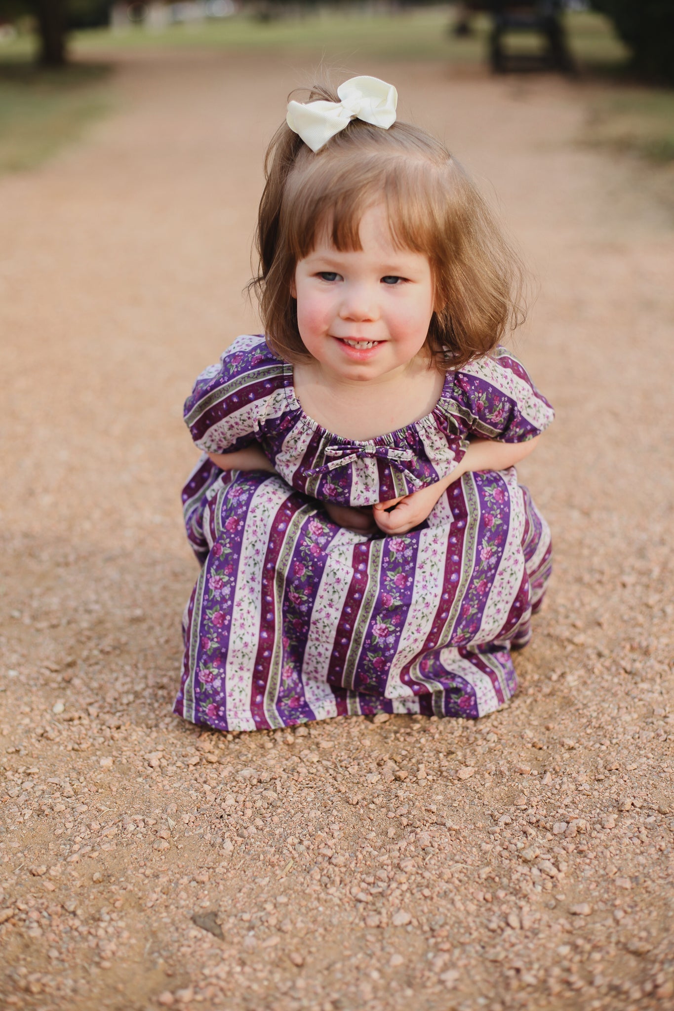 Antique Amethyst ~ Mini Folklore Dress