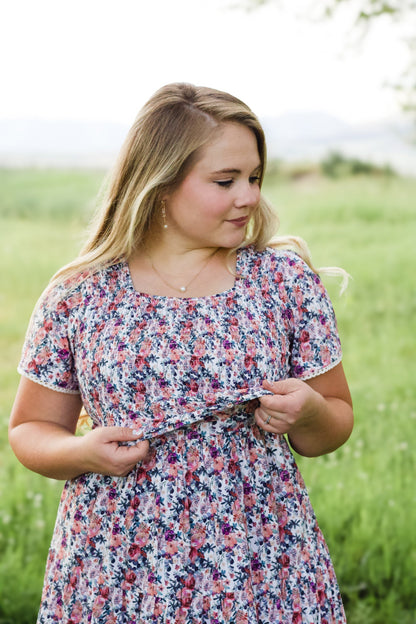 Watercolor Garden ~ Nightingale Dress