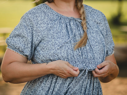 Scripted Mist ~ Abilene Dress