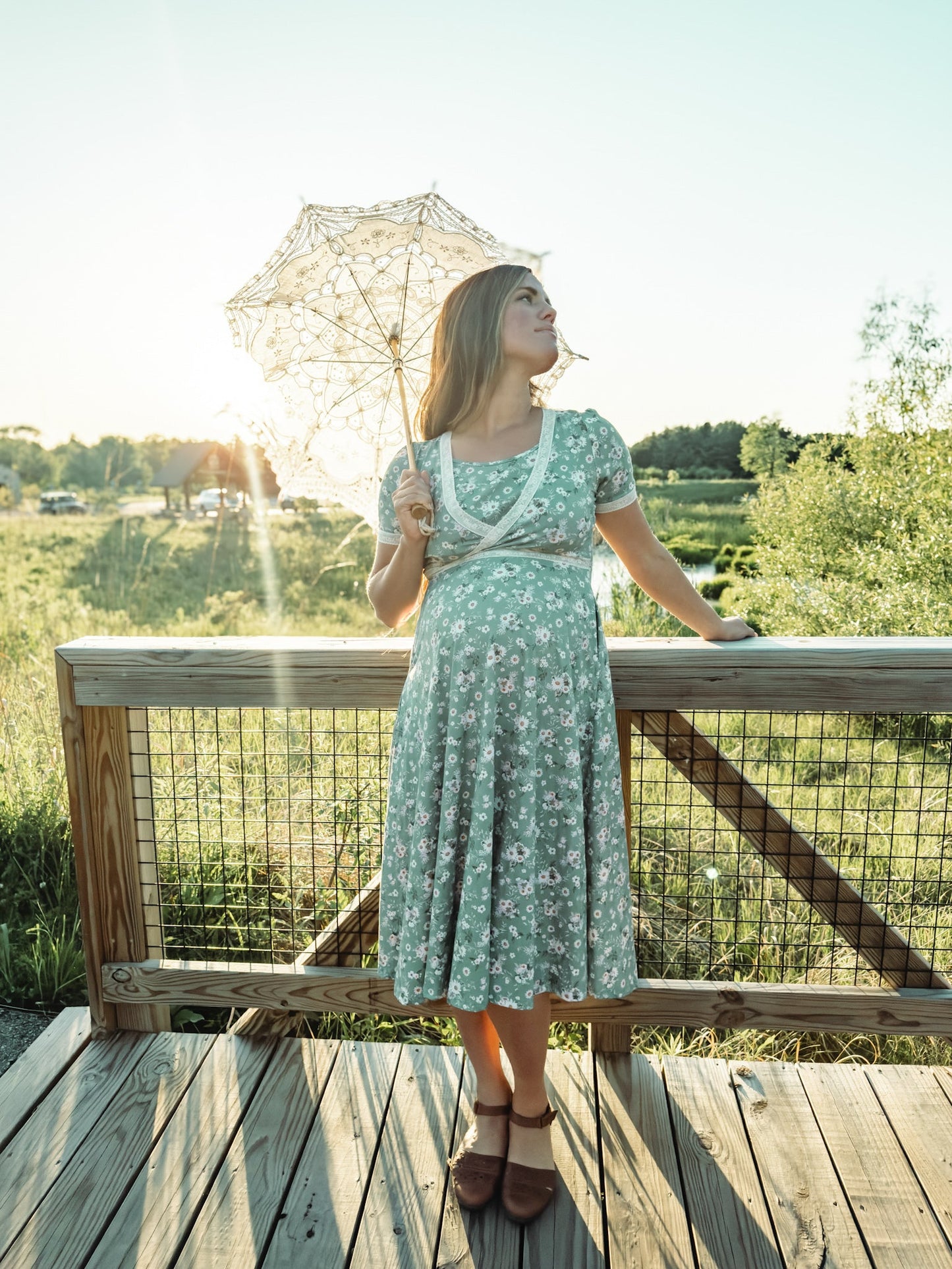 Mint Madelief ~ Daydream Dress