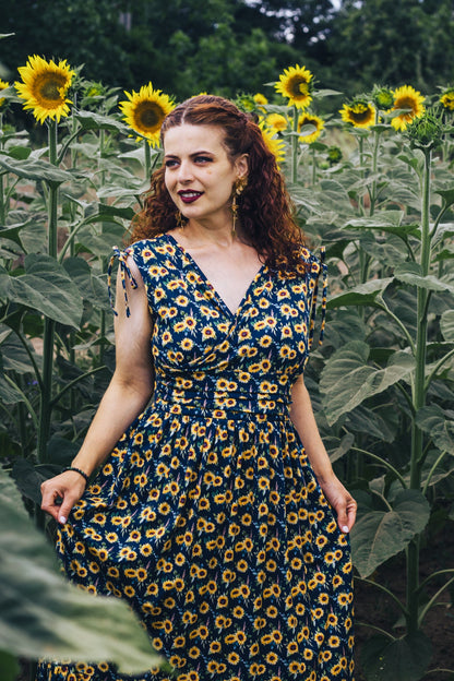 Prairie Sunflower ~ Amorette Dress