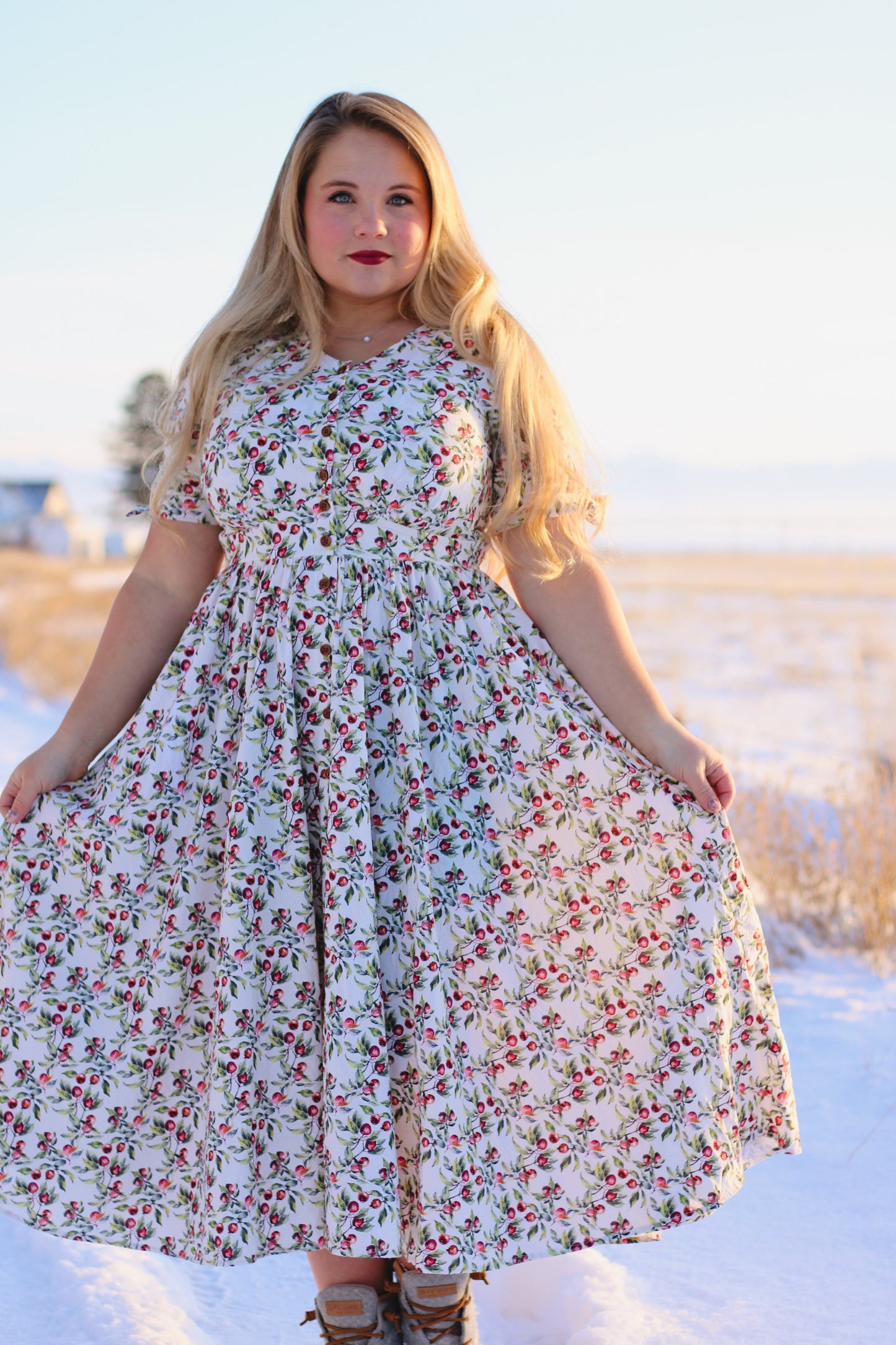 Antique Apples ~ Hearthside Dress