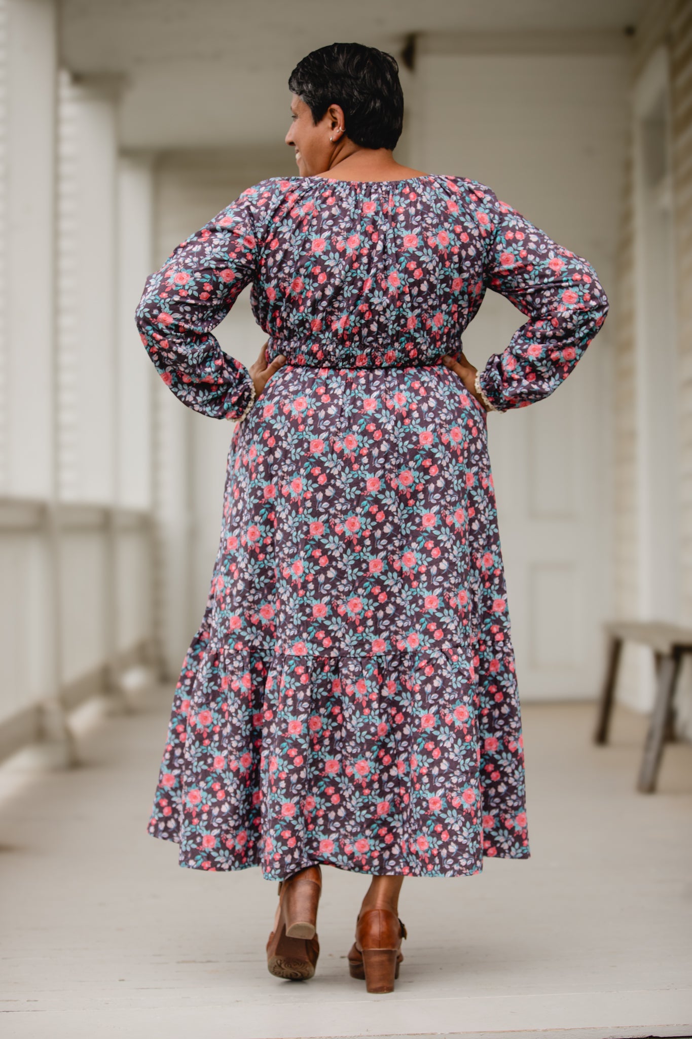 Mahogany Rose ~ Abilene Midi