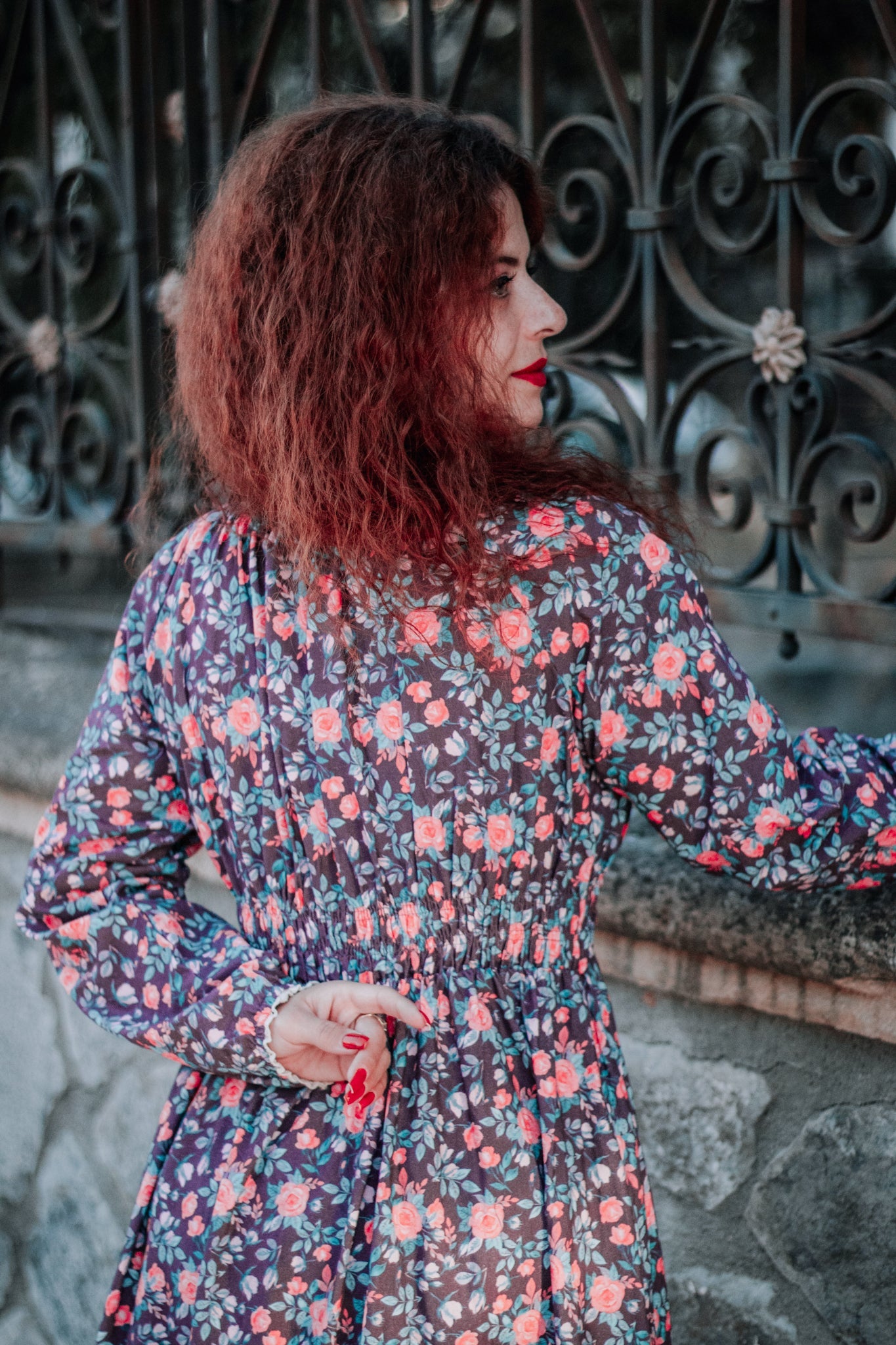 Mahogany Rose ~ Abilene Midi