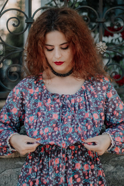 Mahogany Rose ~ Abilene Midi