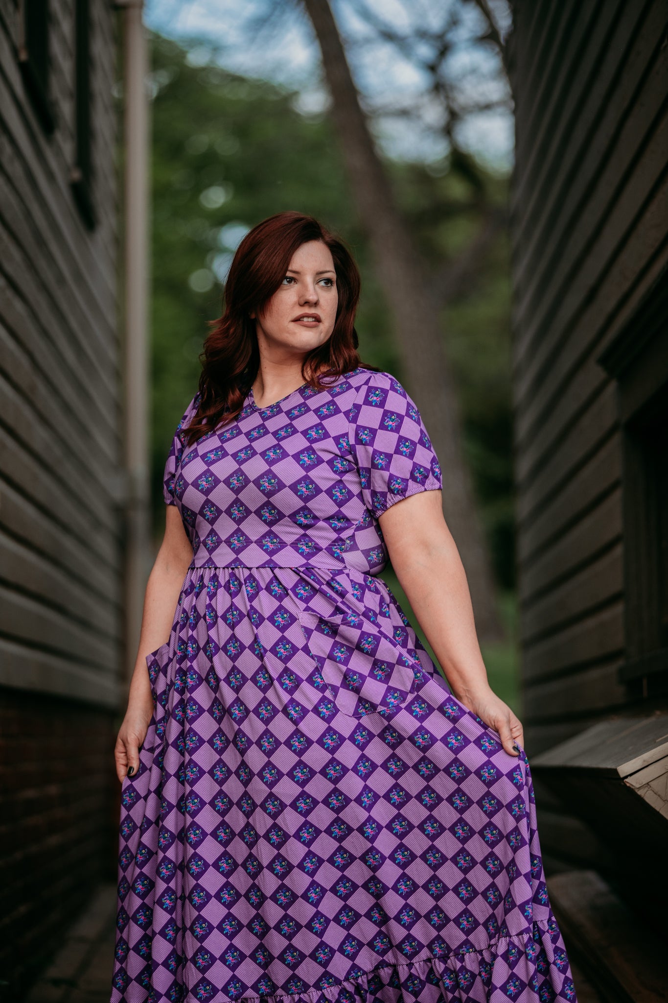 Mountain Laurel ~ Canterbury Patch Maxi