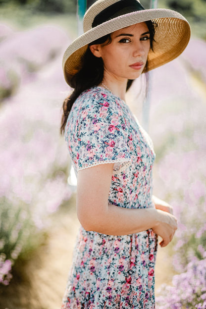Watercolor Garden ~ Nightingale Dress