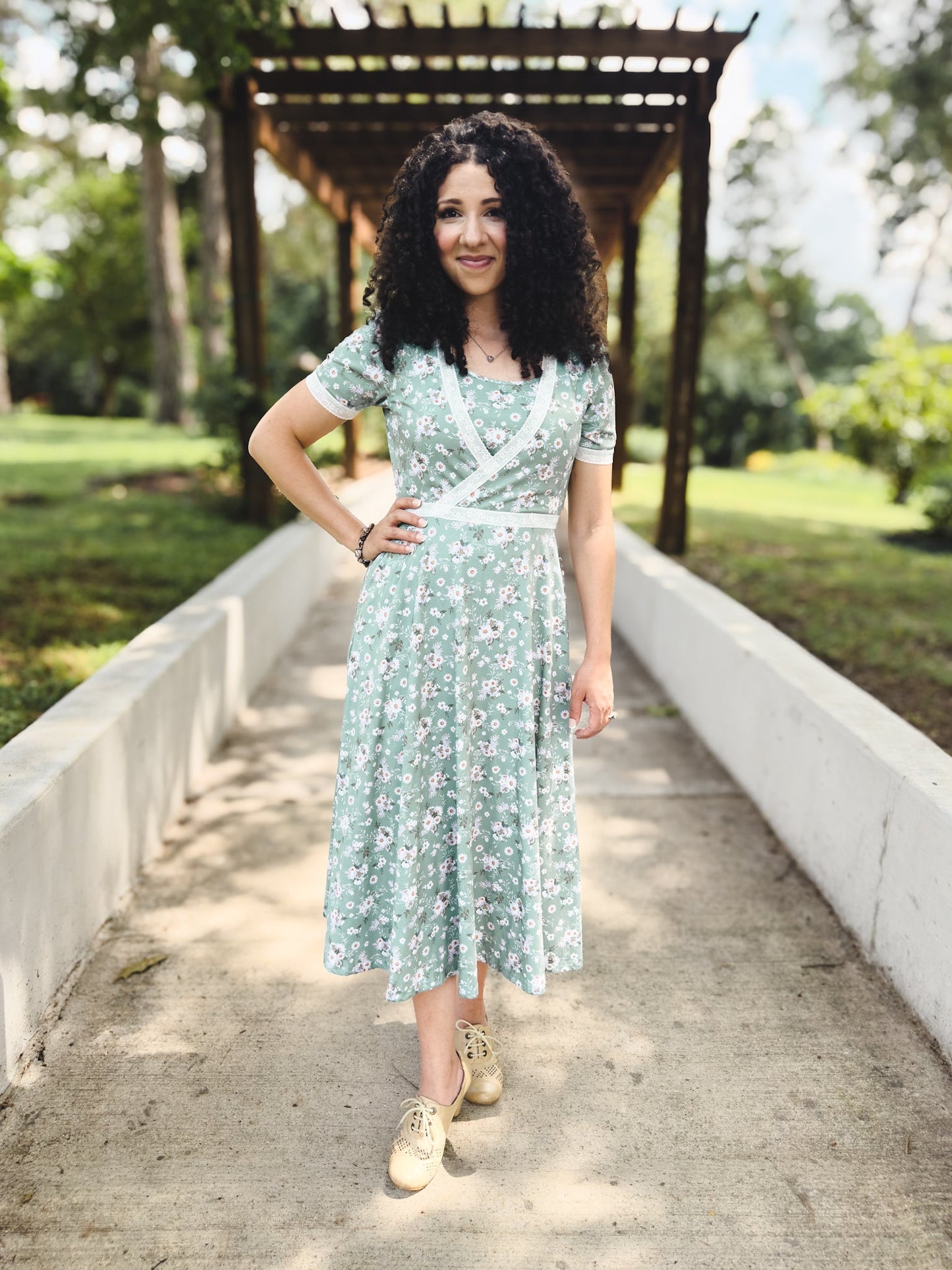 Mint Madelief ~ Daydream Dress