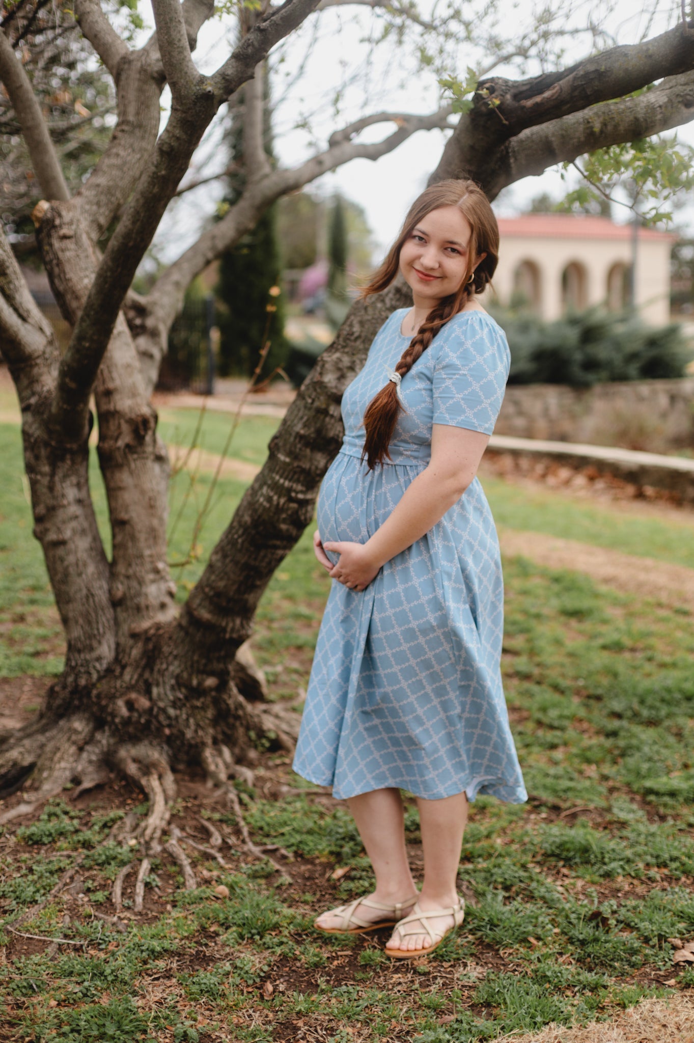 Tranquil Trellis ~ Etta Dress