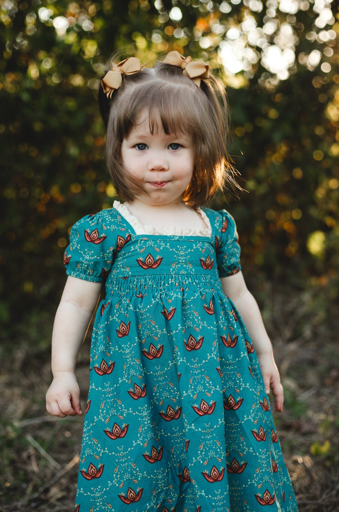 Once a Queen ~ Mini Folklore Dress