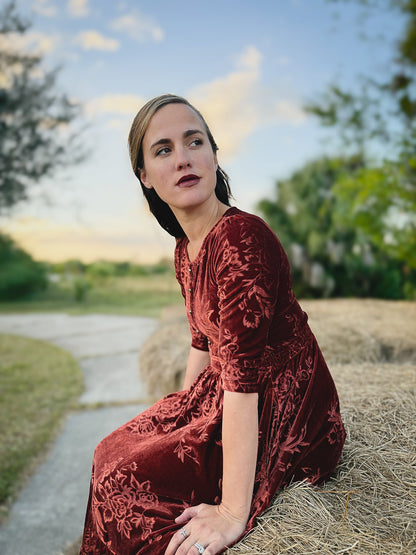 Cinnamon Rose ~ Hinterland Maxi