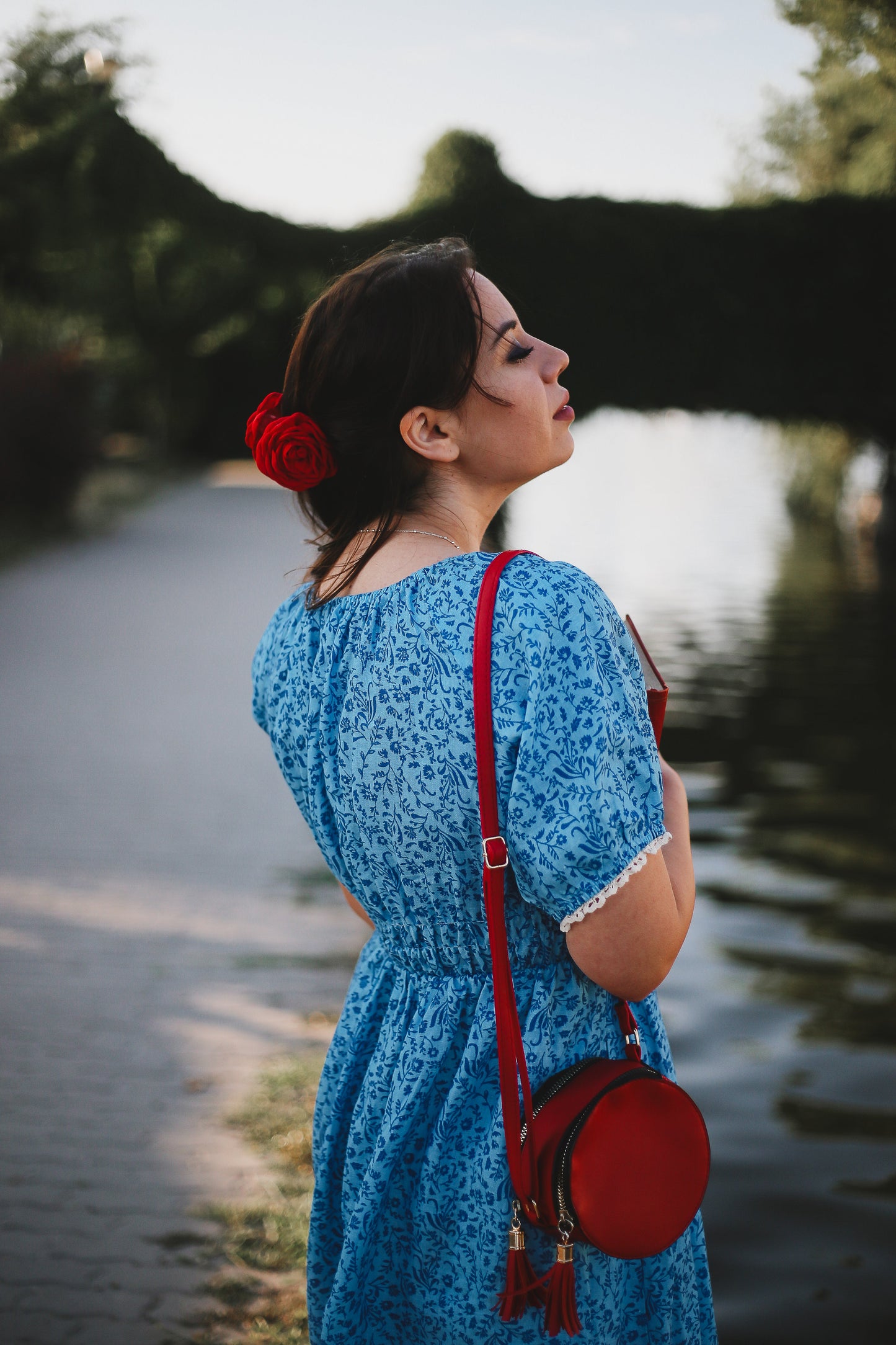 Scripted Azure ~ Abilene Dress