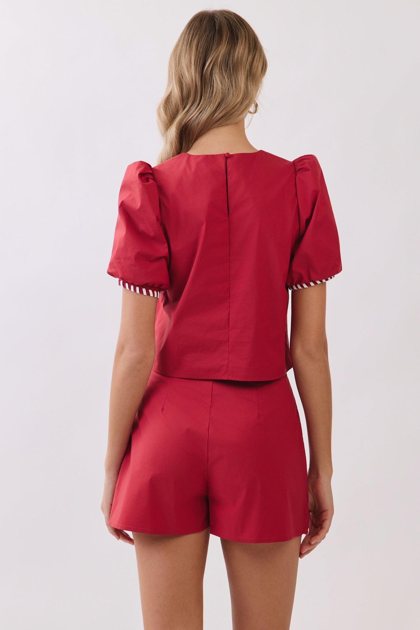 Cora Contrast Top