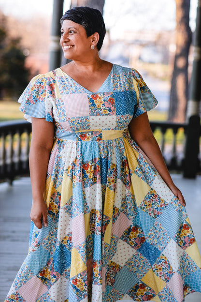 Cottage Calico ~ Lenora Midi