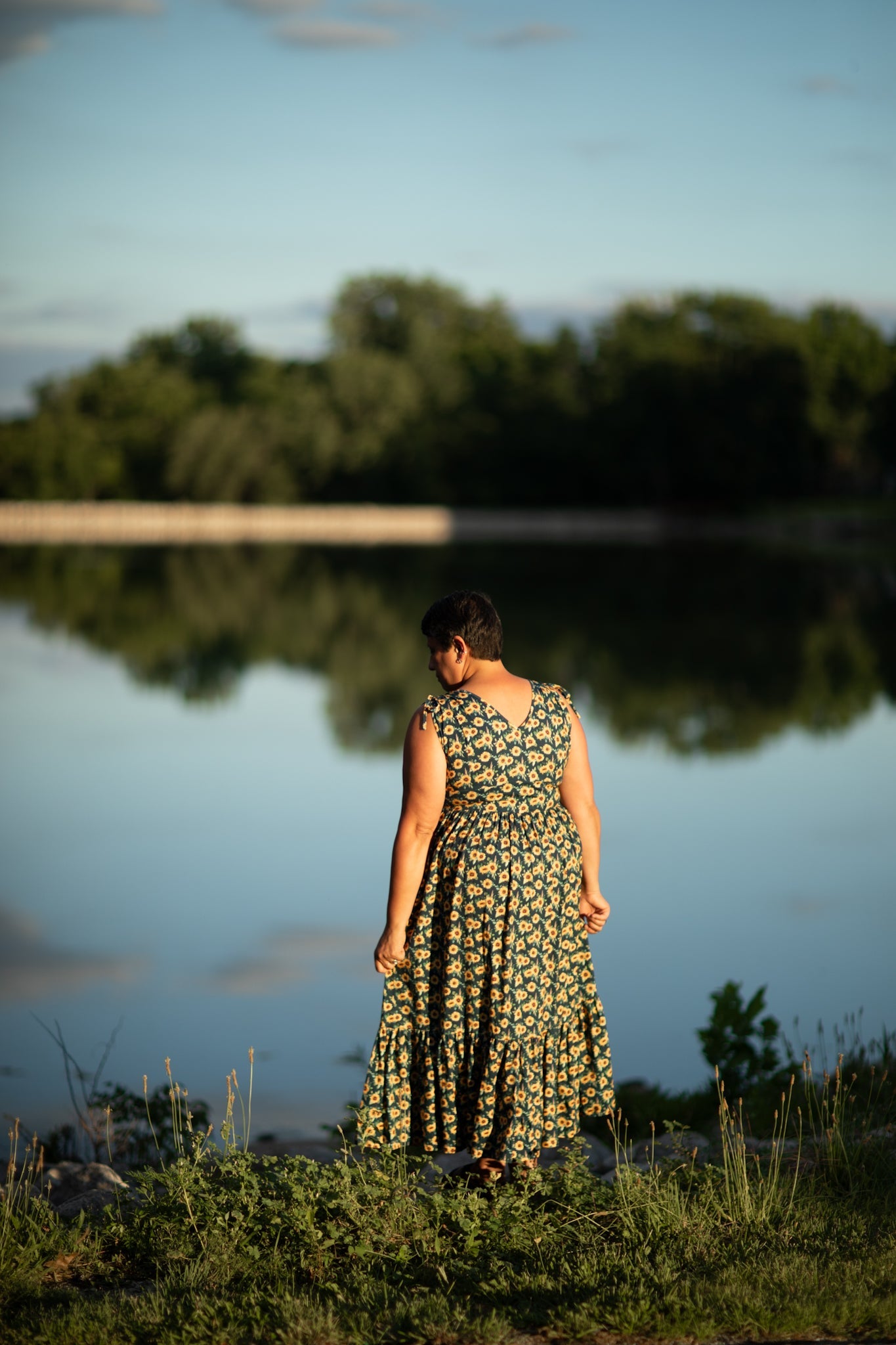 Prairie Sunflower ~ Amorette Dress
