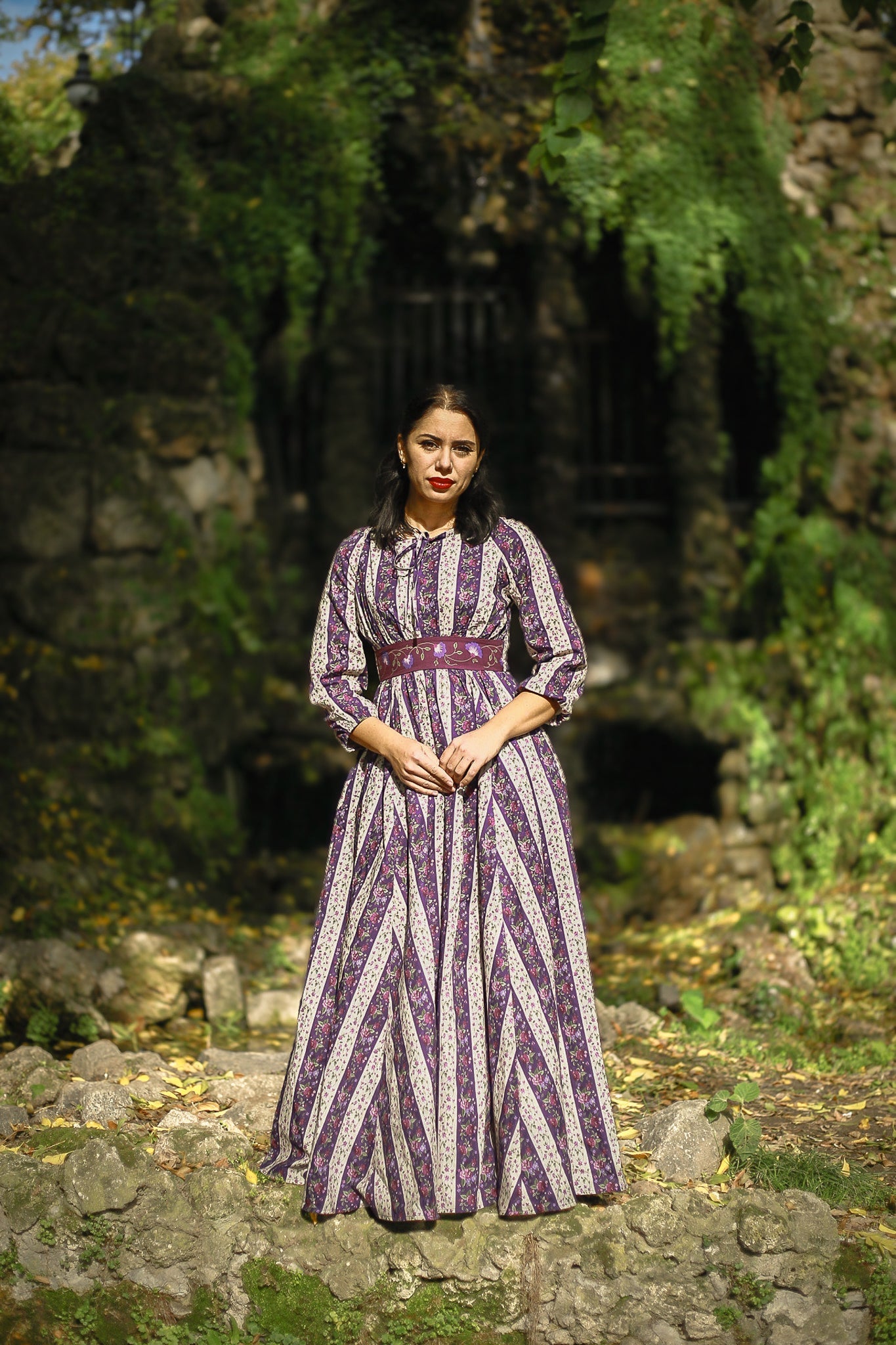 Antique Amethyst ~ Folklore Maxi
