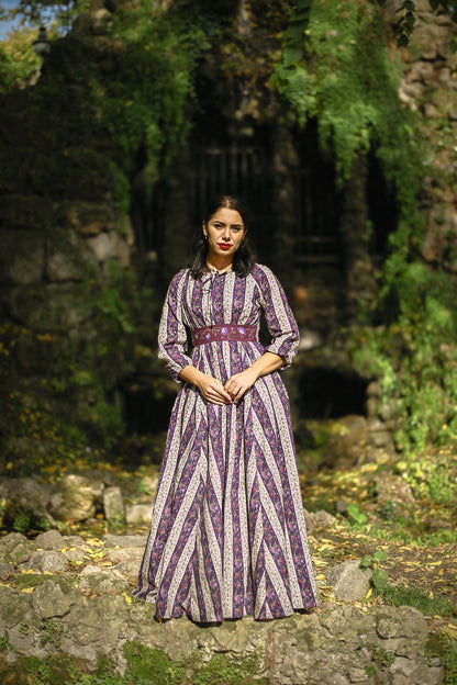 Antique Amethyst ~ Folklore Maxi