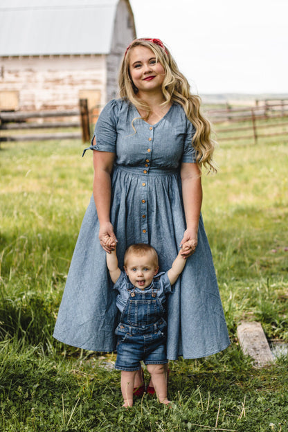 Shenandoah Chambray ~ Brave Button-up