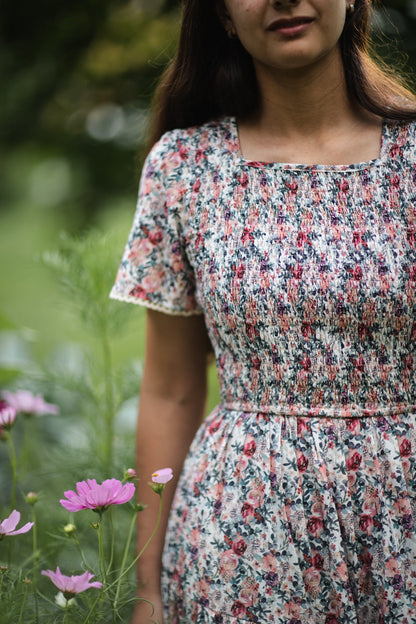 Watercolor Garden ~ Nightingale Dress