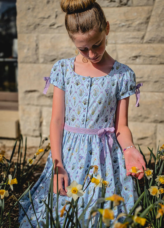 Snowdrops & Daffodils ~ Mini Keepsake Dress