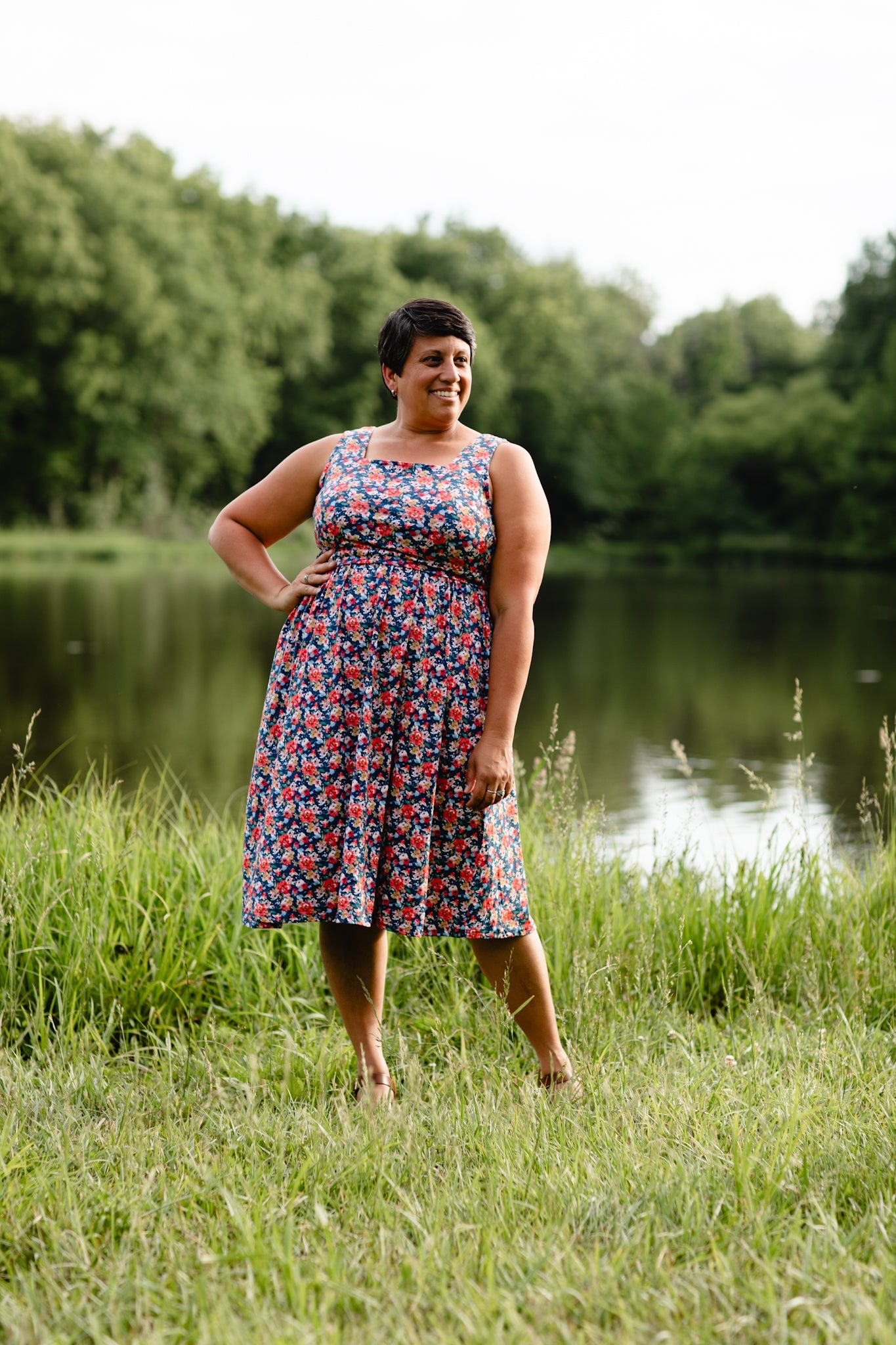 Independence Blossom ~ Homesteader Dress