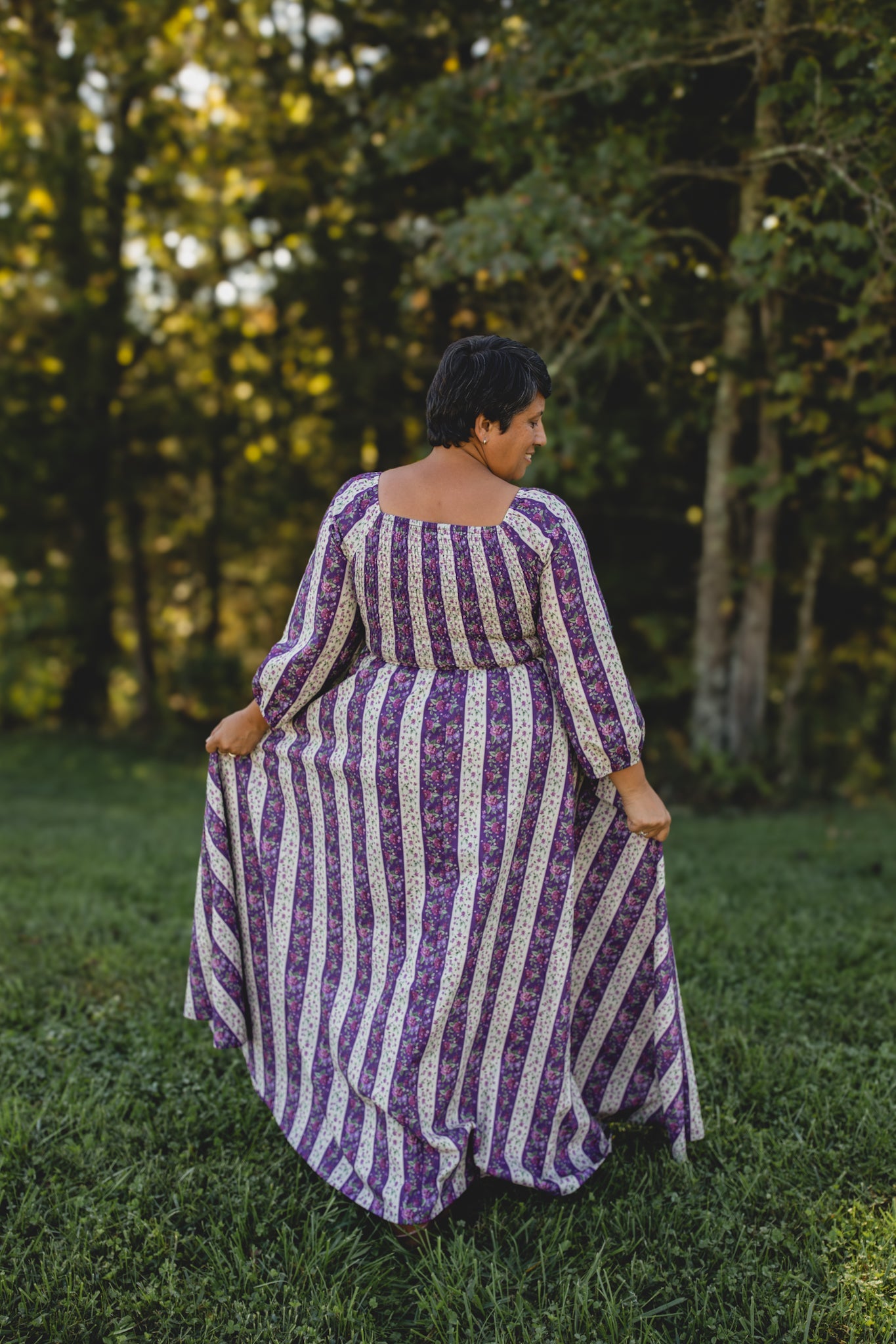 Antique Amethyst ~ Folklore Maxi