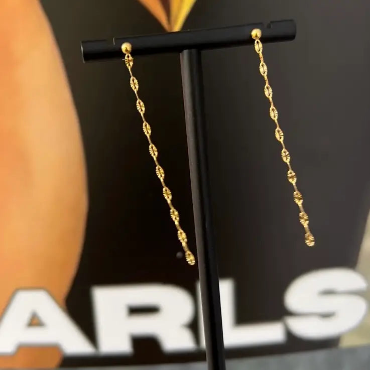 Dainty Chain Earrings