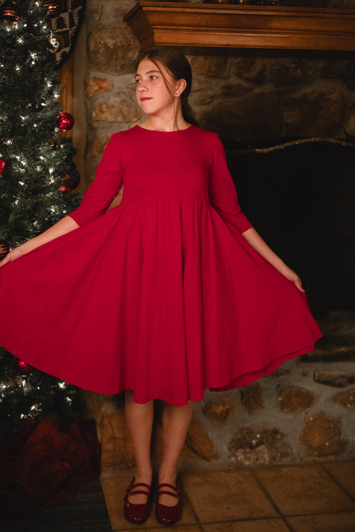 Cardinal ~ Fairy-twirl Dress